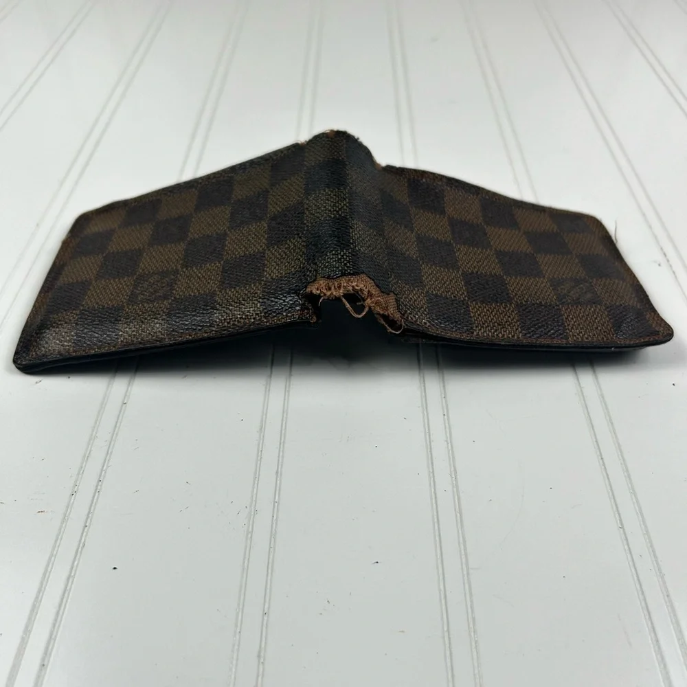 Louis Vuitton Damier Ebene Multiple Pocket Wallet Unisex - Picture 6 of 15